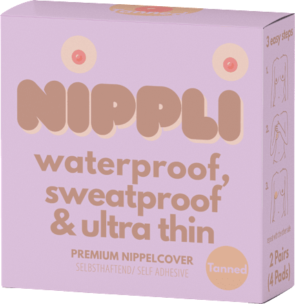 Nippelcover Tanned selbsthaftend (2 Paar) NIPPLI EUROPE GmbH
