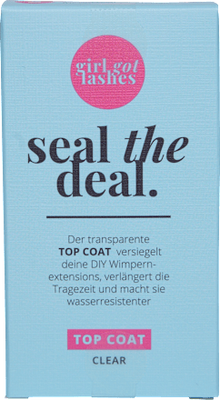 Wimpern Top Coat Seal The Deal, Clear GirlGotLashes