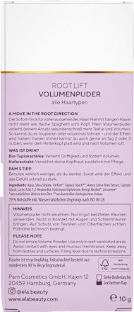 Volumenpuder Root Lift éla natural beauty by Pamela Reif