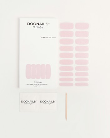 UV Gel Nagelfolien, Gel Strips Marshmallow Doonails
