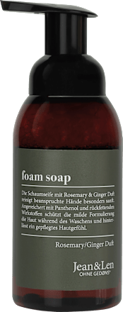 Schaumseife mit Rosemary und Ginger Jean&Len