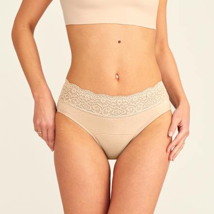 Periodenslip Beige, Gr. 32-34 ooia