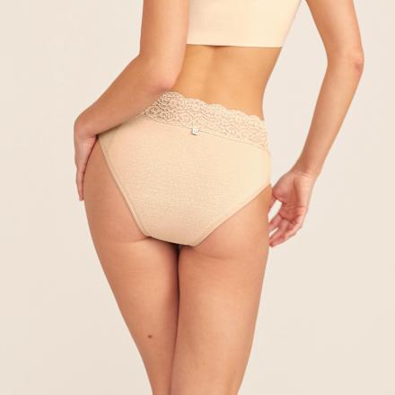 Periodenslip Beige, Gr. 32-34 ooia