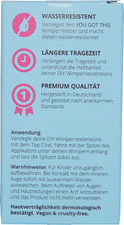 Wimpern Top Coat Seal The Deal, Clear GirlGotLashes