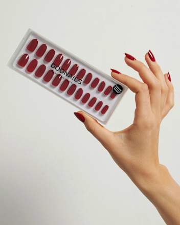 Künstliche Nägel, Soft Gel Press Ons Mon Cherie Medium Round Doonails