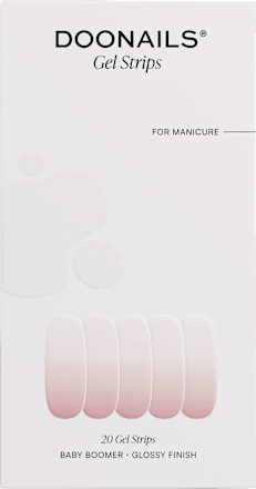 UV Gel Nagelfolien, Gel Strips Baby Boomer Doonails
