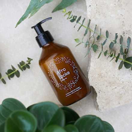 Leave-In Haarkur, für lockiges Haar Afrolocke