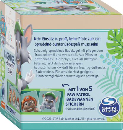 Kinder Badezusatz Badekugel Paw Patrol Mabyen