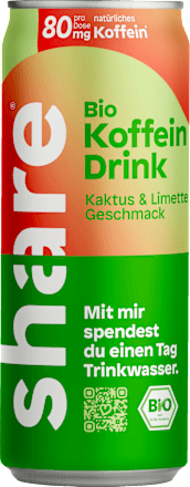 Erfrischungsgetränk, Koffein Drink Kaktus & Limette share