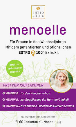 Estro-G100 Extrakt + Vitamine + Mineralien Tabletten 60 St Menoelle