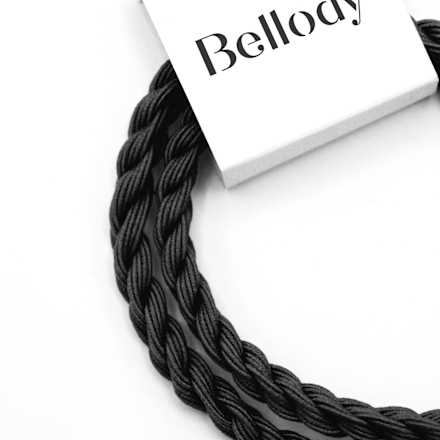 Haargummis Classic Black Bellody