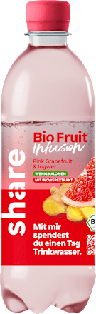 Erfrischungsgetränk, Pink Grapefruit & Ingwer share