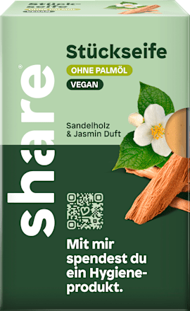 Seifenstück Sandelholz & Jasmin share