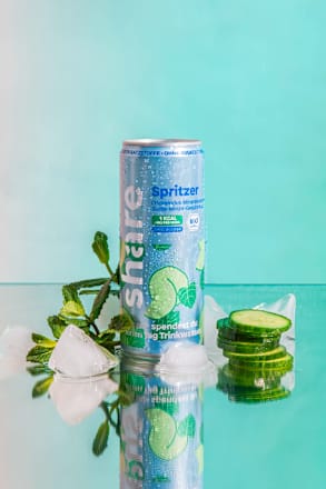 Erfrischungsgetränk, Spritzer Gurke-Minze share