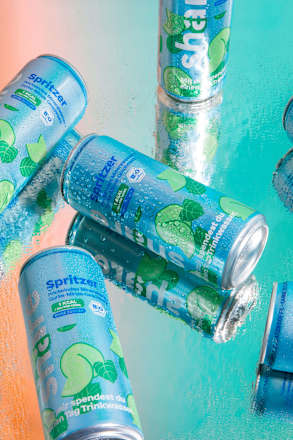 Erfrischungsgetränk, Spritzer Gurke-Minze share