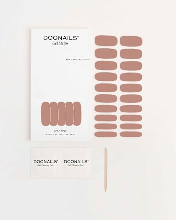 UV Gel Nagelfolien, Gel Strips Cappuccino Doonails