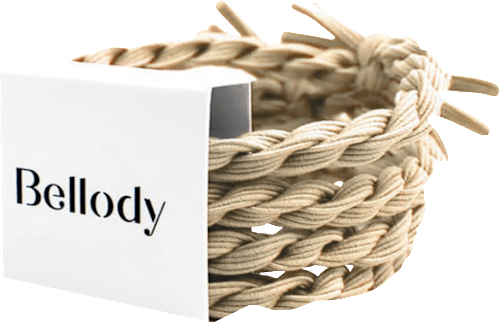 Haargummis Champagne Beige Bellody