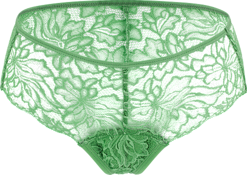 Periodenunterwäsche Hipser Allover Lace Bright Sage, Gr. 32-34 ooia