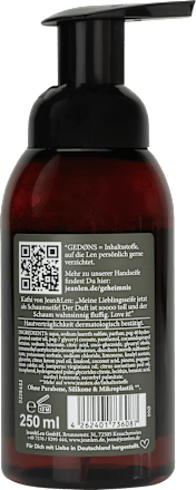Schaumseife mit Rosemary und Ginger Jean&Len