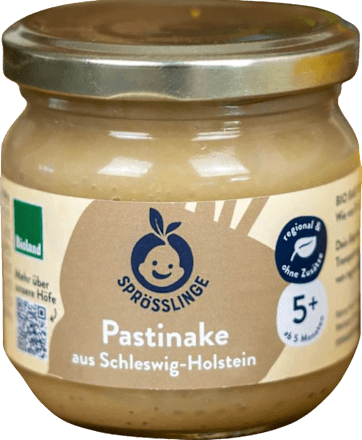 Gemüse Pastinake ab dem 5. Monat Sprösslinge