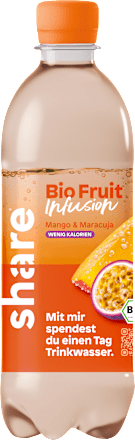 Erfrischungsgetränk, Infusion Mango & Maracuja share
