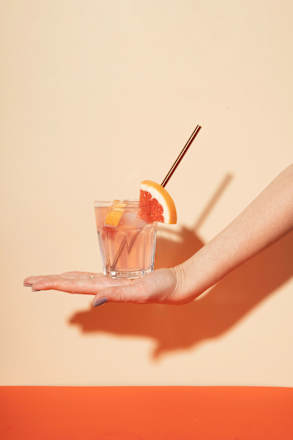 Erfrischungsgetränk, Pink Grapefruit & Ingwer share