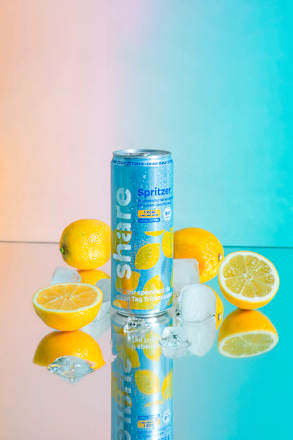 Erfrischungsgetränk, Spritzer Zitrone share