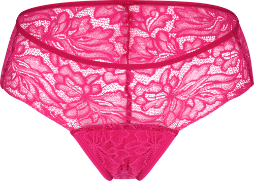 Periodenunterwäsche Hipser Allover Lace Hot Pink, Gr. 50-52 ooia