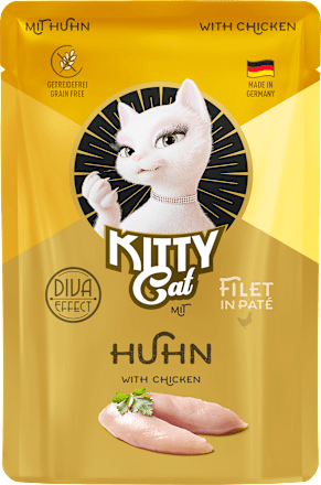 Nassfutter Katze mit Huhn KittyCat