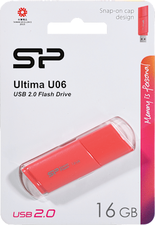 USB ključ 2.0 Flash Drive Ultima U06, 16GB, roza SILICON POWER