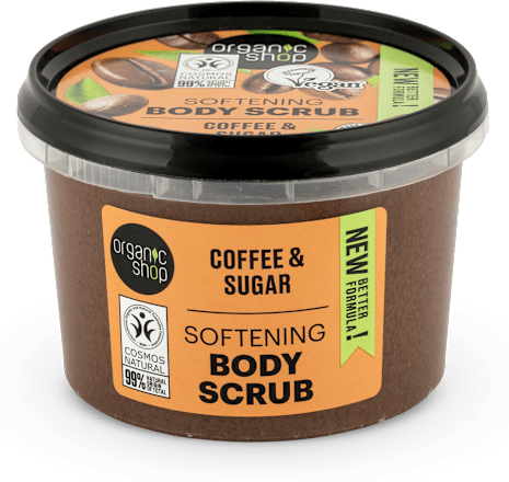 Scrub corpo esfoliante - caffè brasiliano organic shop