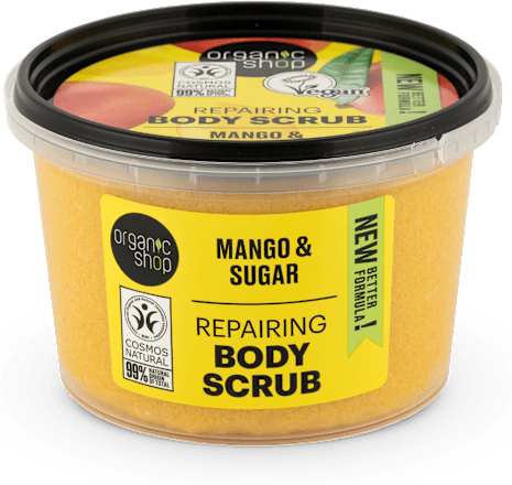 Scrub corpo esfoliante - mango keniano organic shop