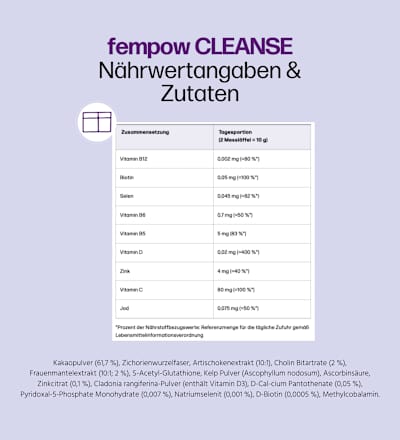 fempow Cleanse fembites