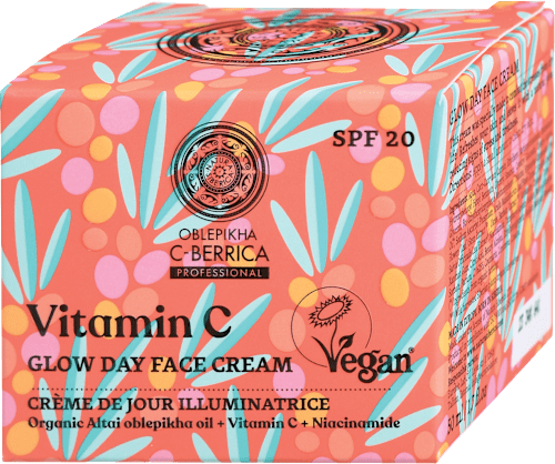 Oblepikha C-Berrica dnevna krema za obraz Vitamin C, ZF 20 NATURA SIBERICA