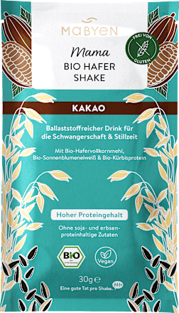 Bio ovsený shake Mama - kakao/vanilka Mabyen