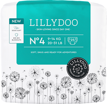 Windeln Gr.4 (9-14 kg)  Lillydoo