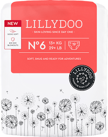 Windeln Gr. 6 (13+ kg) Lillydoo