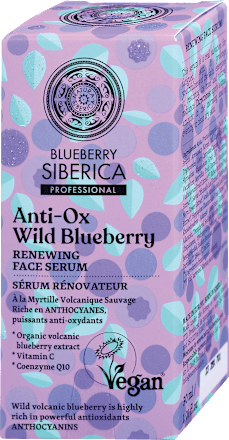 Obnovitveni serum za obraz Blueberry Siberica Anti-Ox Wild Blueberry NATURA SIBERICA