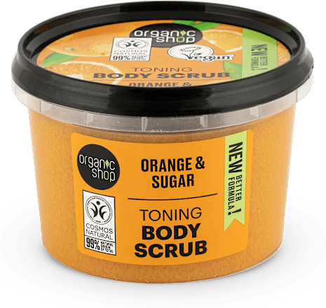 Scrub corpo esfoliante - arancia siciliana organic shop