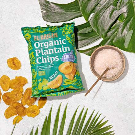 Chips Kochbananen gesalzen Bio EL ORIGEN