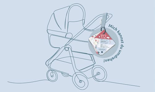 Erste-Hilfe-Buggyplan in Geschenkbox littleplan
