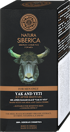 Gel po britju Yak and Yeti NATURA SIBERICA