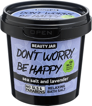 sůl do koupele Don´t Worry Be Happy BEAUTY JAR