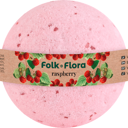 koupelová bomba Raspberry Folk & Flora