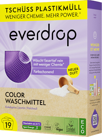 Colorwaschmittel Pulver  everdrop