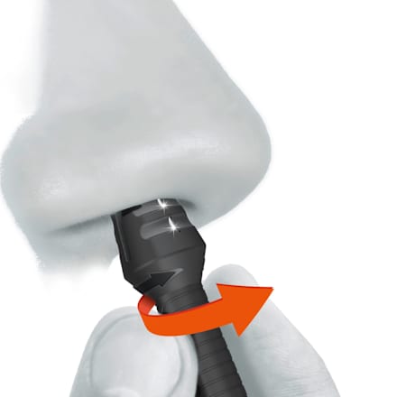 Nasenhaarentferner, Nasierer anthrazit SilkslidePro