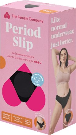 Periodenunterwäsche Slip Seamless schwarz, Gr. S The Female Company