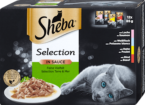 Nassfutter Katze Selection in Sauce Feine Vielfalt Sheba