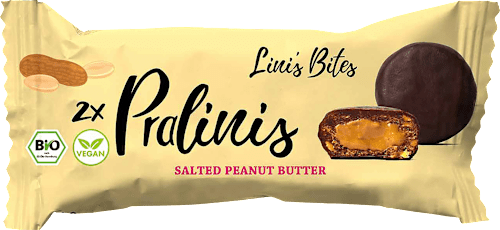 Schokolade Pralinis Salted Peanut Butter Lini's Bites