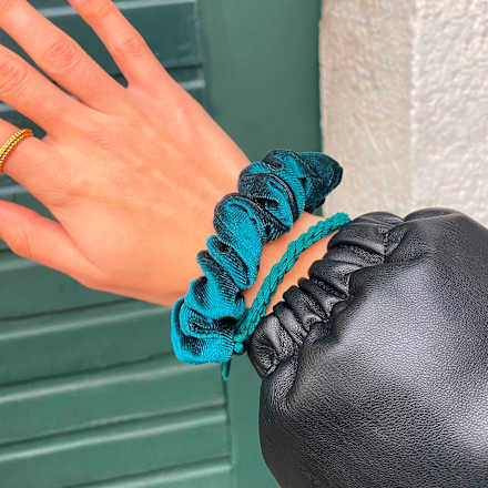 Scrunchie Quetzal Green Bellody